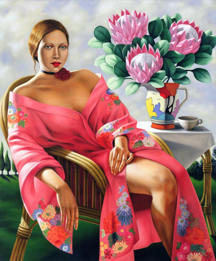 Catherine Abel.  Картины в стиле Арт-Деко