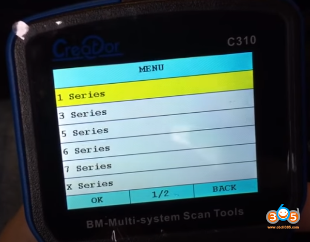 Creator C310+ BMW Scanner Review 2