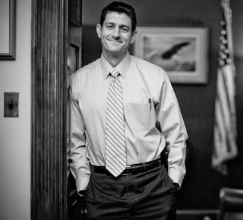 Image result for paul ryan black and white