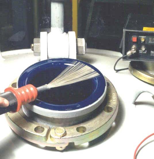 Spark test in Glass lining