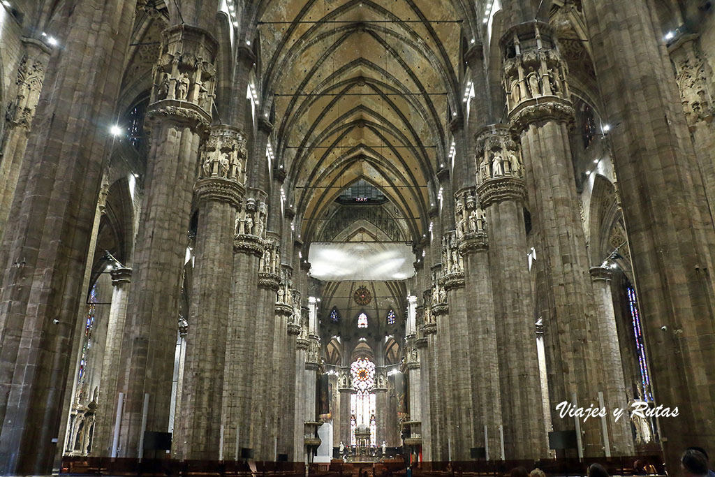 Interior de la Catedral de Milán