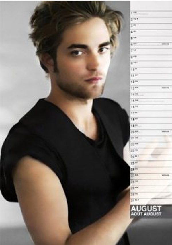 ONLY ROBERT Robert Pattinson 2012 Calendar Leak!