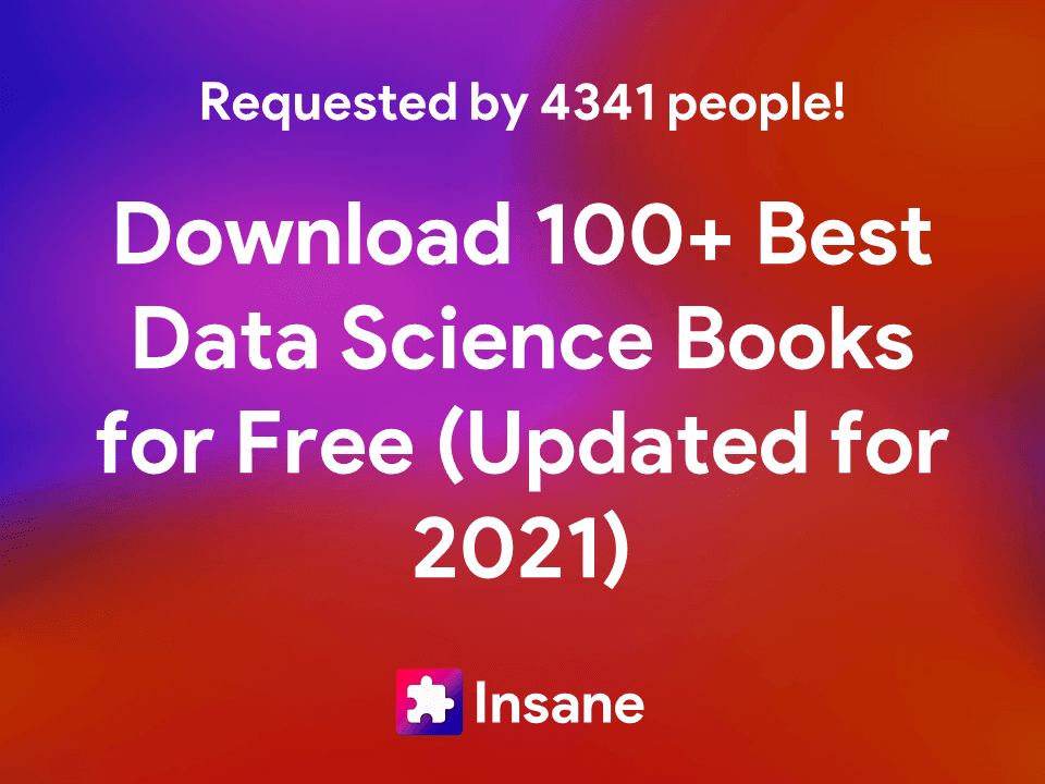 Download PDF for Free - 100+ Best Data Science Books