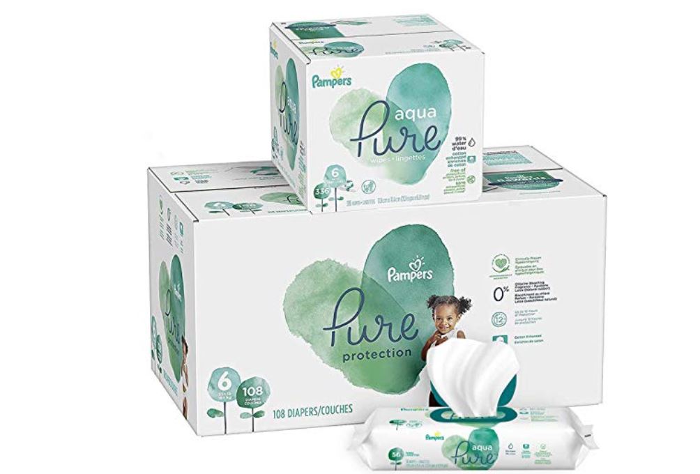 pampers aqua pure diapers