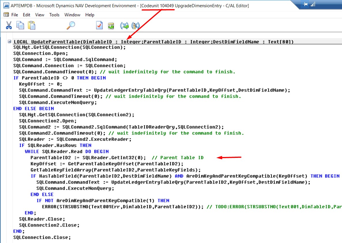 dynamics nav 2009 r2 metadata for object in a failed state
