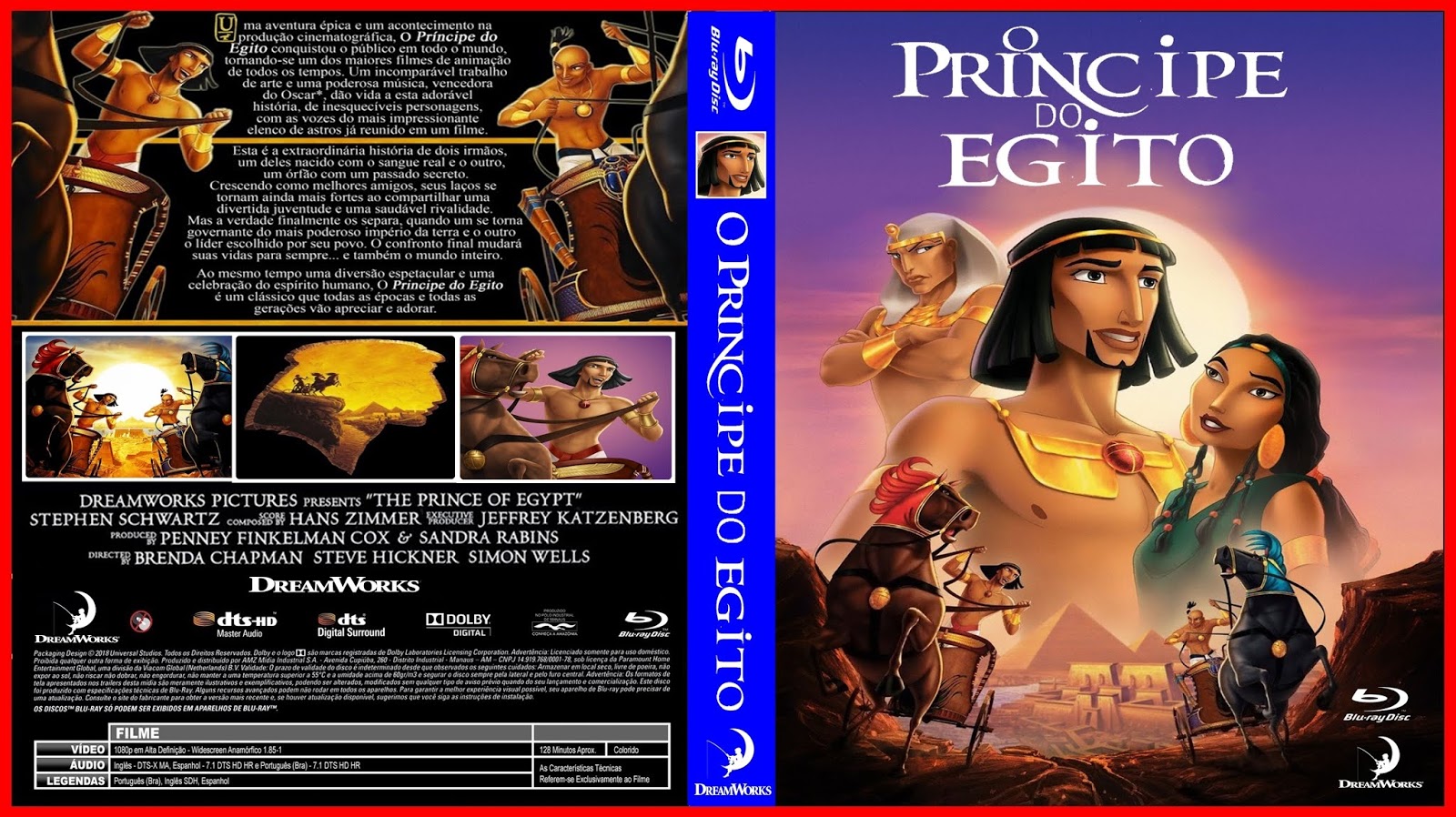 O príncipe do Egito O príncipe do Egito