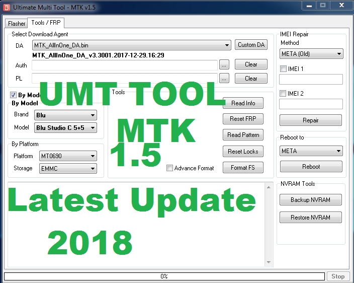 Ultimate Multi Tool Mtk 1.5 Latest Update Tool umt dongle