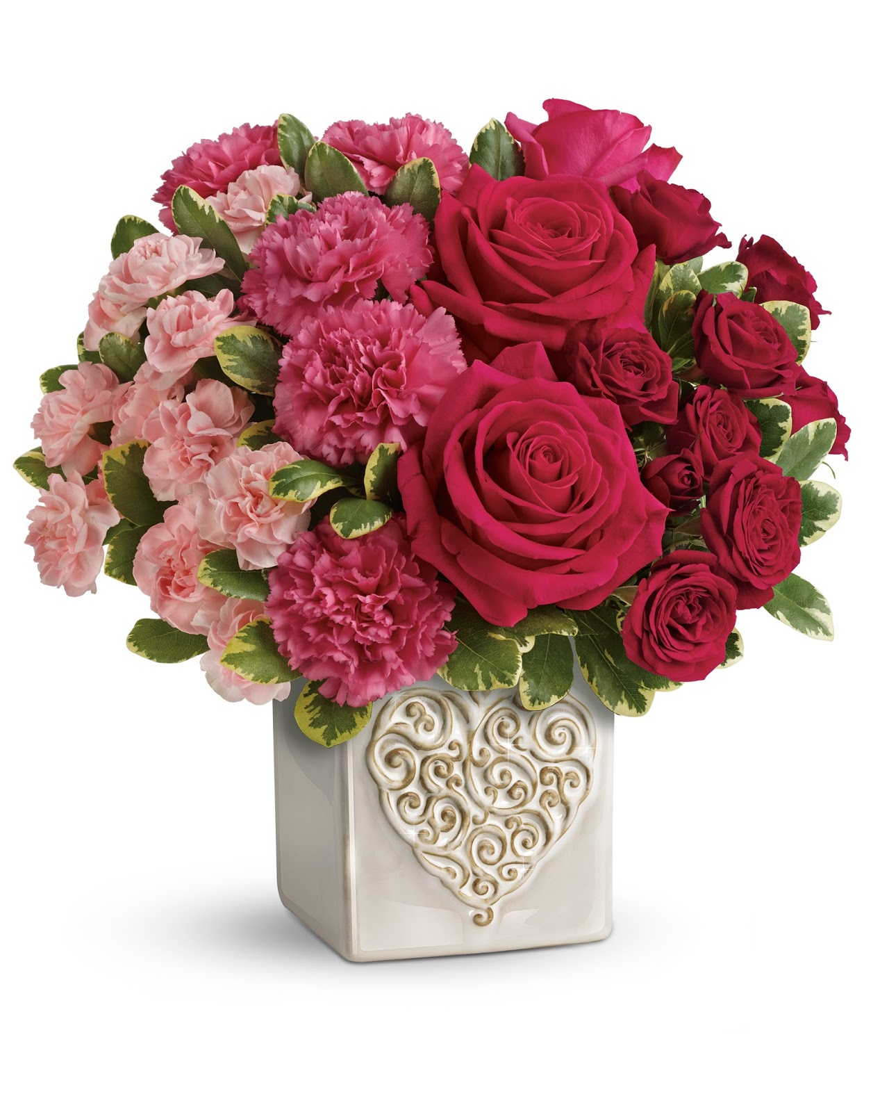 Missy's Product Reviews Teleflora Handmade With Love Floral Arrangements Valentine's Day Gift
