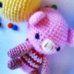 PATRON CERDO AMIGURUMI 25105