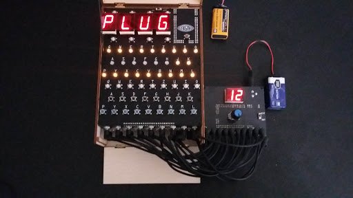 Arduino Enigma Machine Simulator : 2020