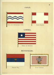 mochi thinking: Flags of maritime nations (1899) （navy Department）US ...