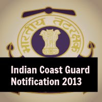 Indian coast guard notification