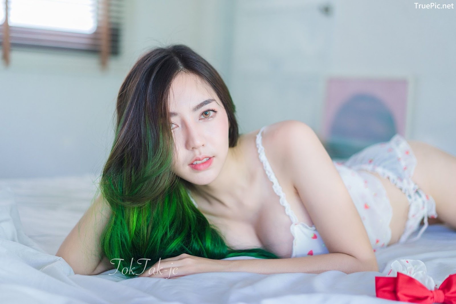 Image Thailand Model - Champ Phawida - Morning Sexy Sleepwear - TruePic.net - Picture-16