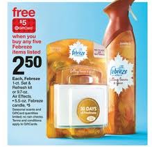 Savin' Sisters: TARGET: FREE Febreze Products with Coupons and a Rebate!!