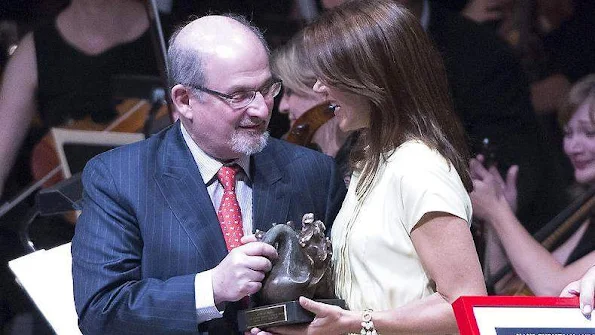 Crown Princess Mary presents "The Hans Christian Andersen Litterature Award" at Odense Concert Hall in Odense