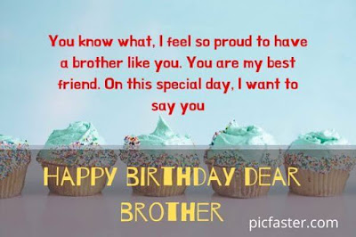 Latest 30 + Happy Birthday Brother Images, Photos, Quotes Download