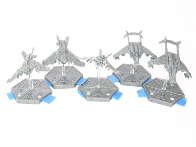 Unpainted Imperial fliers.
