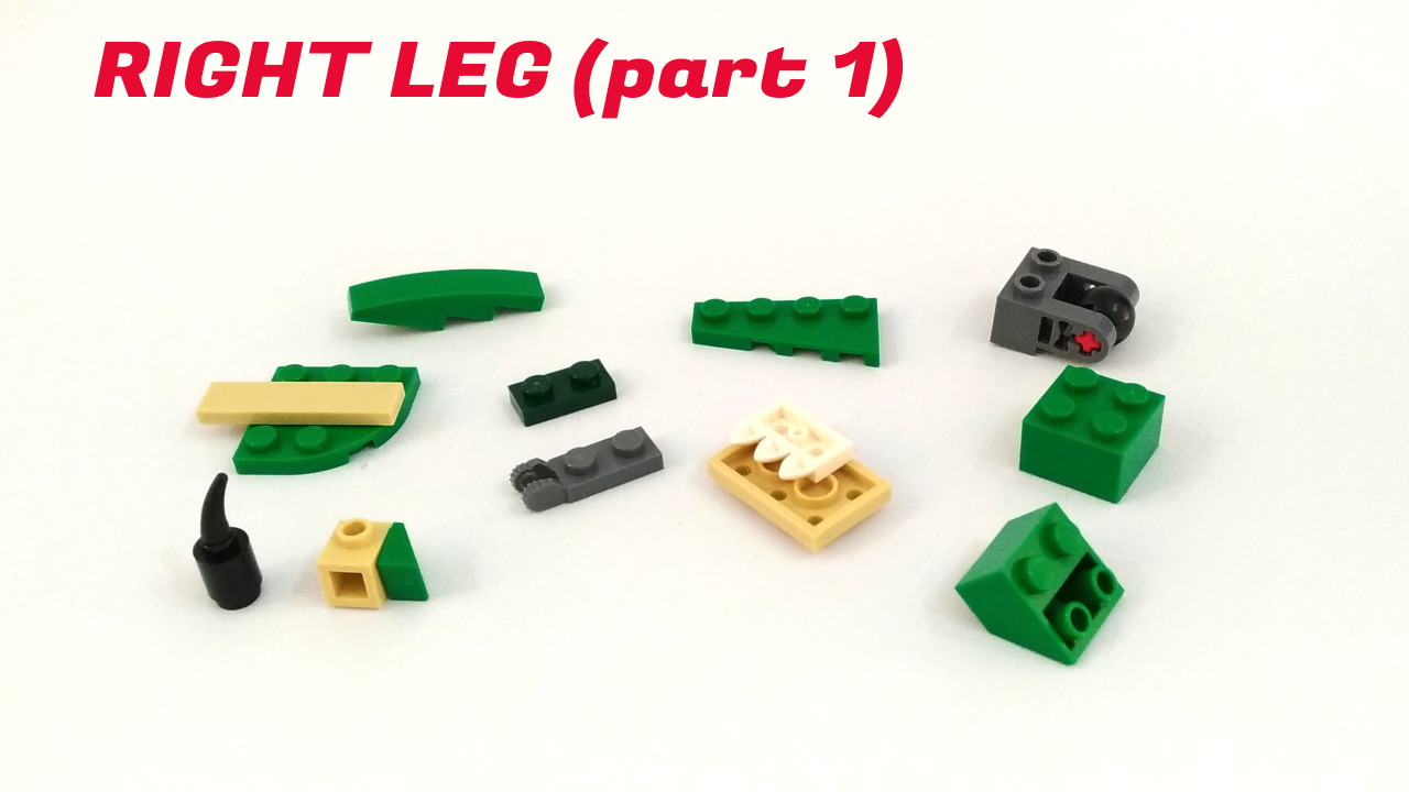 Alanyuppie's LEGO Transformers Video Tutorial Transformer Dinosaur