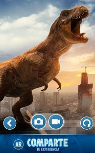 Descarga Jurassic World Alive MOD APK 1.11.19 Botón Joystick agregado Gratis para android 2020 