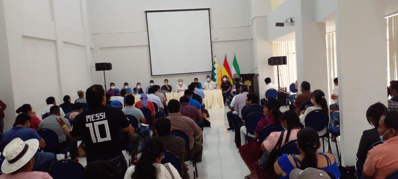 Ministros, alcaldes y concejales del MAS reunidos el fin de semana en el CONALTID de Santa Cruz / RRSS MAS