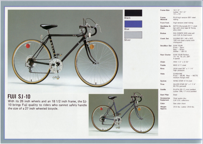 CATALOGUES FUJI FUJI 1982
