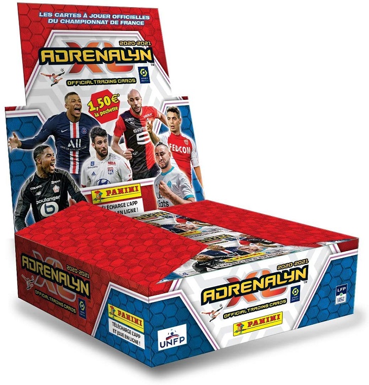 Panini Adrenalyn Ligue 1 2025-2026 Blister - 7 Hüllen Mit 42 Sammelkarten