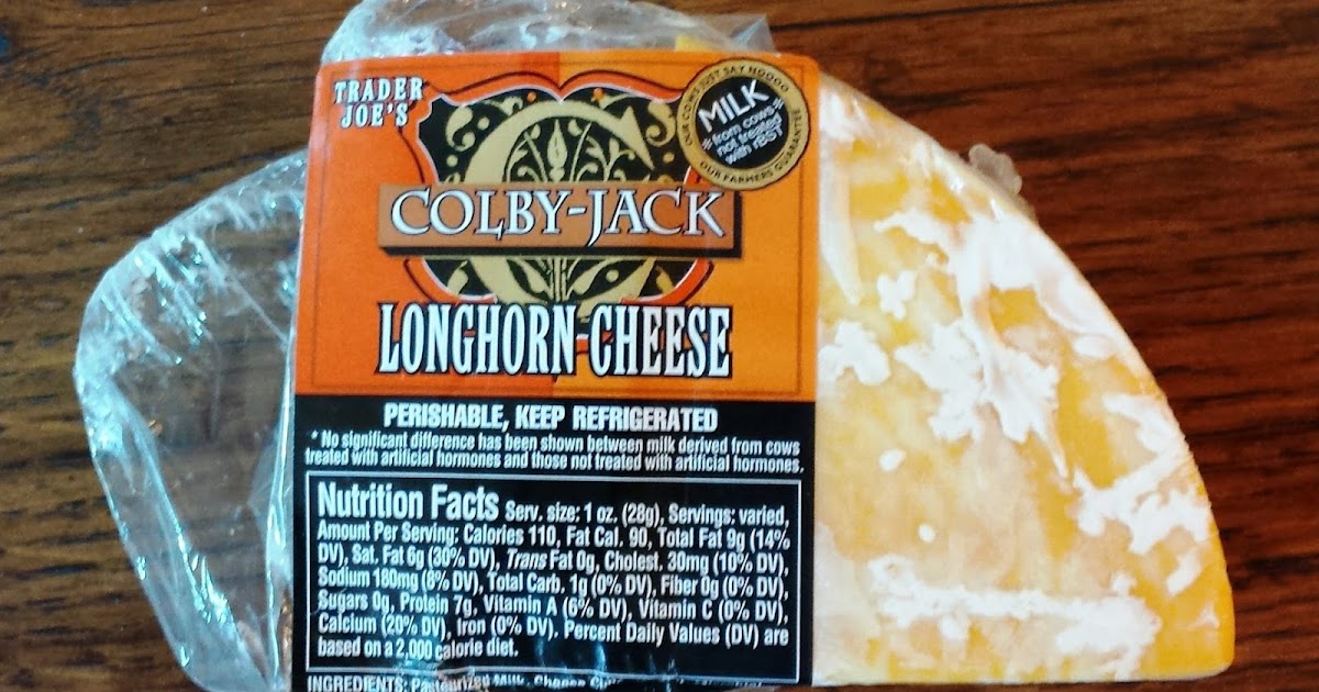 Exploring Trader Joe's Trader Joe's ColbyJack Longhorn Cheese