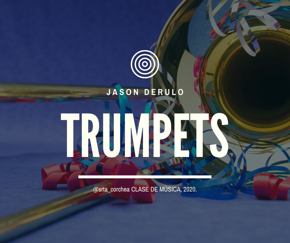 Trumpets de Jason Derulo. Partitura + Audio. Cuaderno de Música.