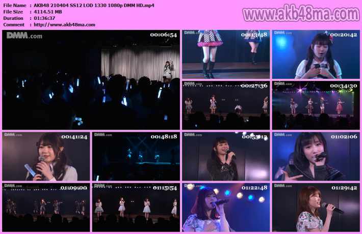 AKB48 210404 SS12 LOD 1330 1080p AKB48 210404 SS12 LOD 1330 1080p