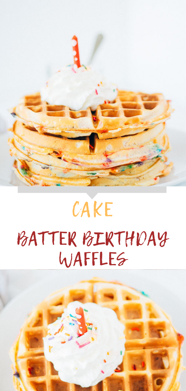 CAKE BATTER BIRTHDAY WAFFLES BEST RECIPES