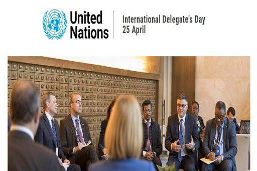 International day vector illustration background stock vector (royalty International Delegate’s Day - 25 April. ~ CURRENT AFFAIRS (CA) DAILY