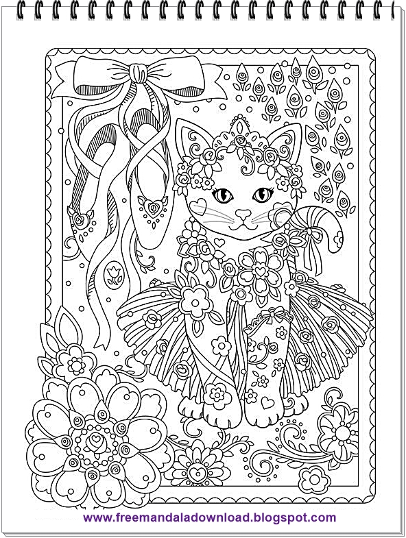 Große MalbeispieleKatze Mandala Zeichnung Free Mandala Große MalbeispieleKatze Mandala Zeichnung Free Mandala