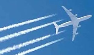 interesting things airplane contrails