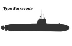 Kapal selam kelas Barracuda Perancis