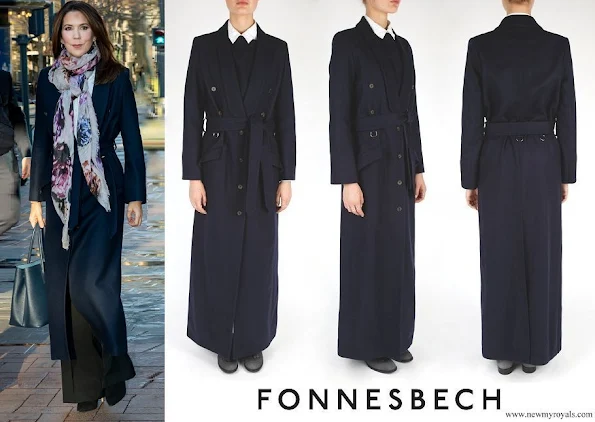 Crown Princess Mary wore Fonnesbech Avignon Trench Coat