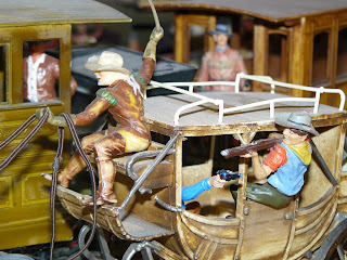 Figurine Ancienne Elastolin - Far West Indien - En Composition - Occasion Collection