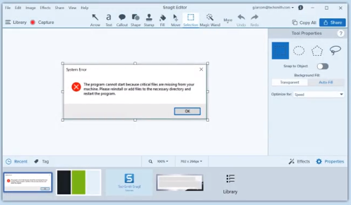 what does free version of snagit allow what does free version of snagit allow