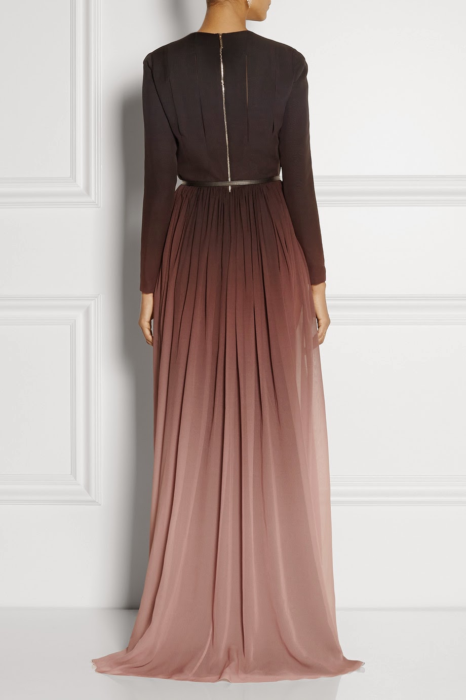 Dégradé gown The Fashion and Beauty Addict
