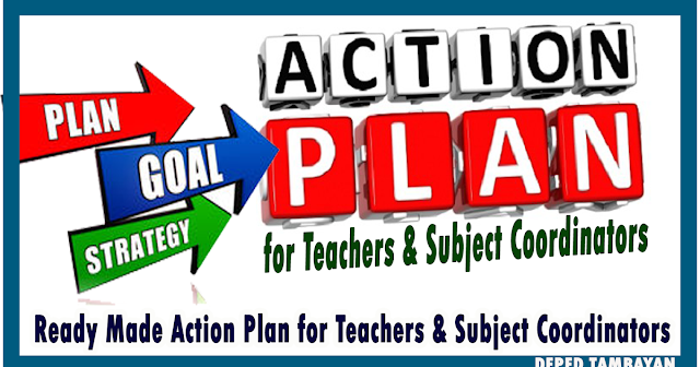 Sample Action Plan for Teachers and Subject Coordinators