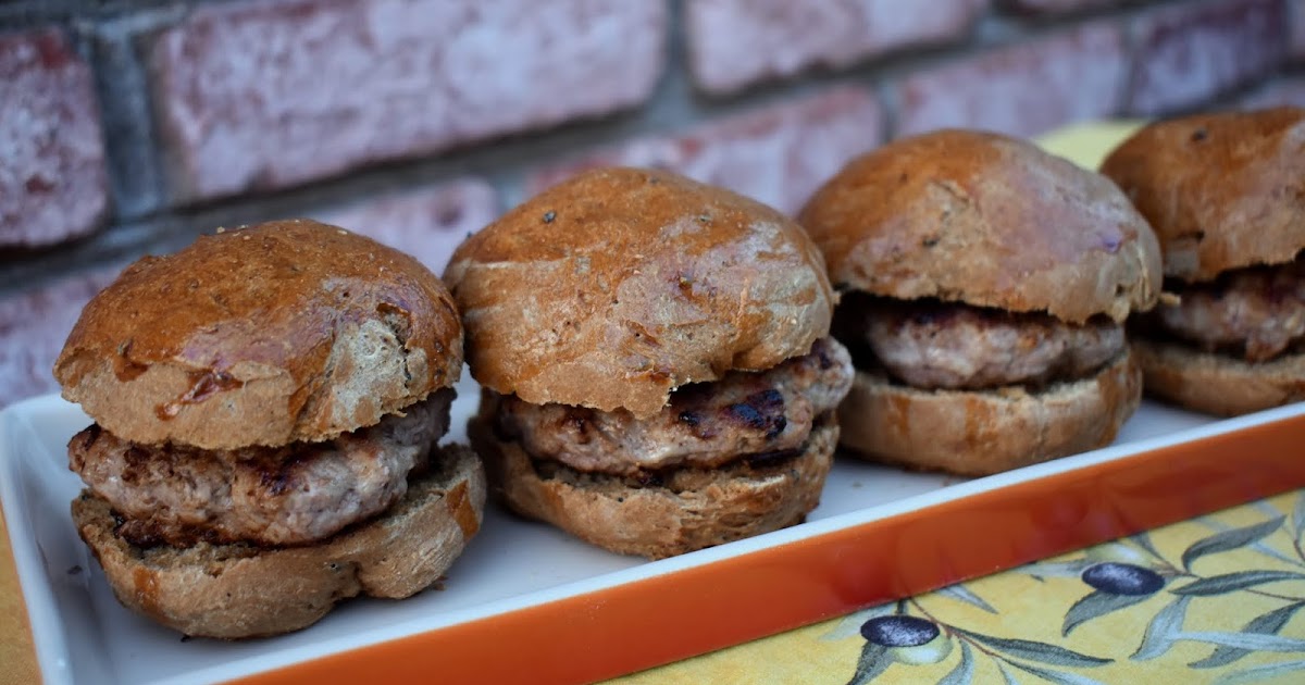 Molasses Rye Slider Buns BreadBakers