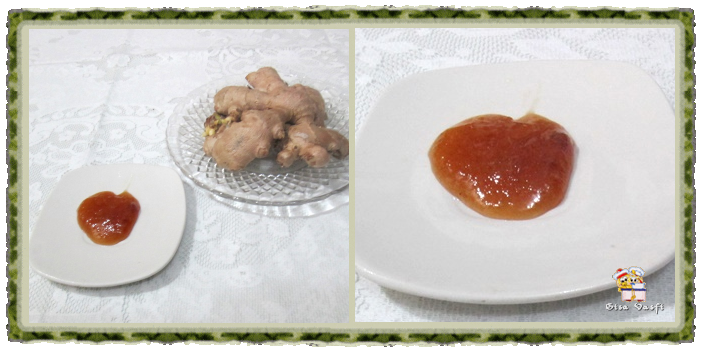 Geleia e vinagre de gengibre 2 Geleia e vinagre de gengibre 2