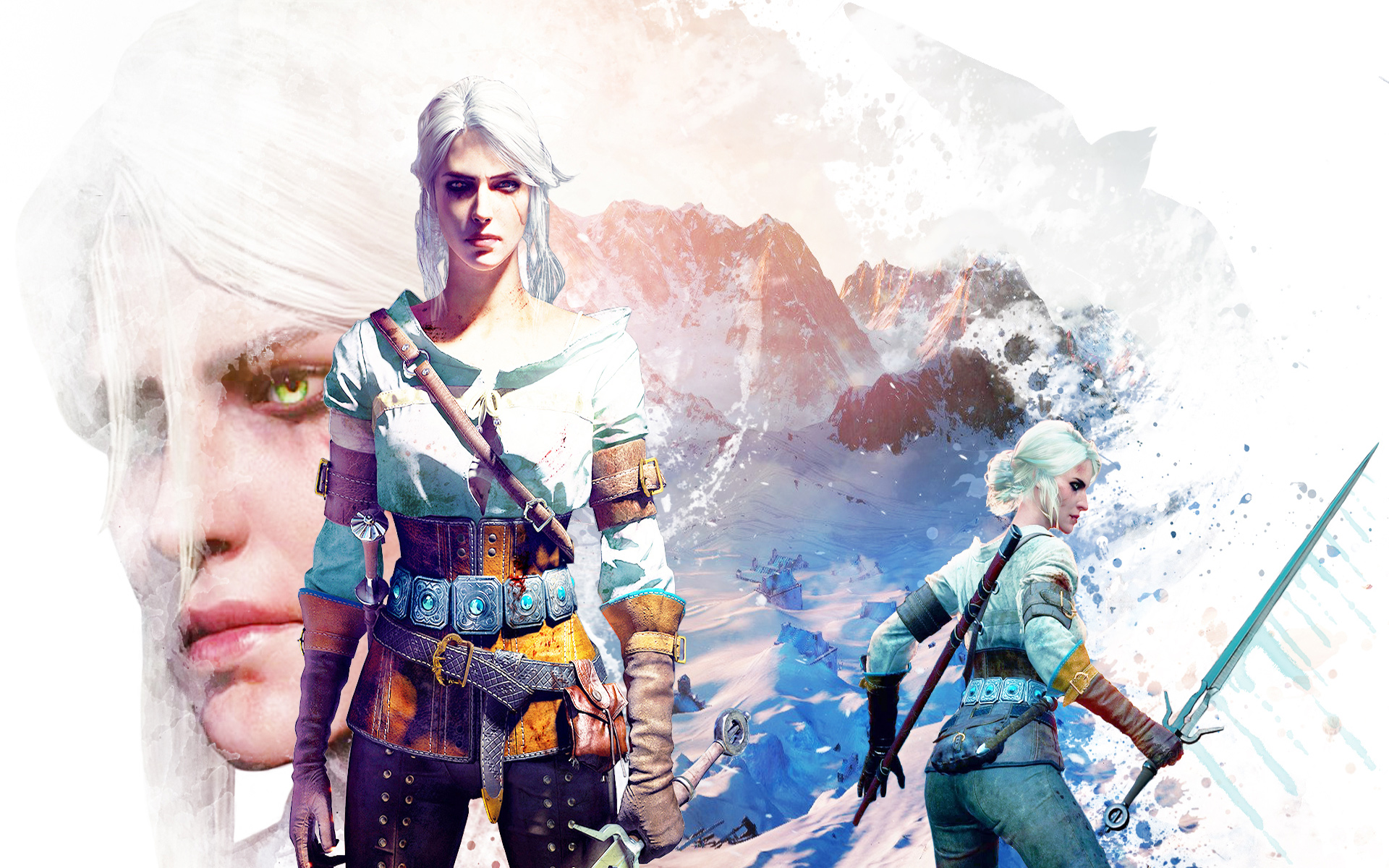 Ciri The Witcher Wallpaper