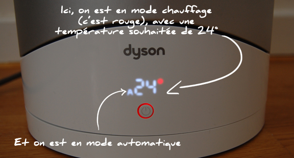 Dyson Purificateur d'air, ventilateur, chauffage HP07 purifier hot+cool pas  cher 