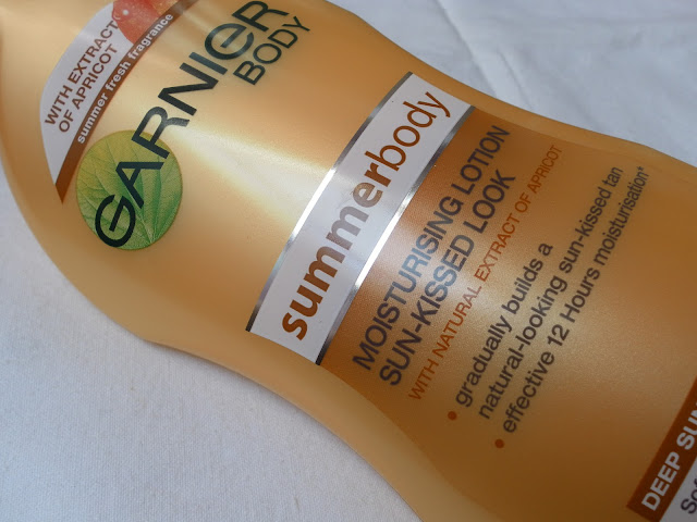 A picture of the Garnier Summer Body Moisturising Lotion Sun-Kissed Look