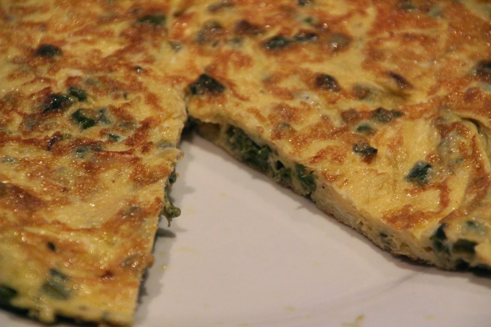 Tortilla de espárragos trigueros