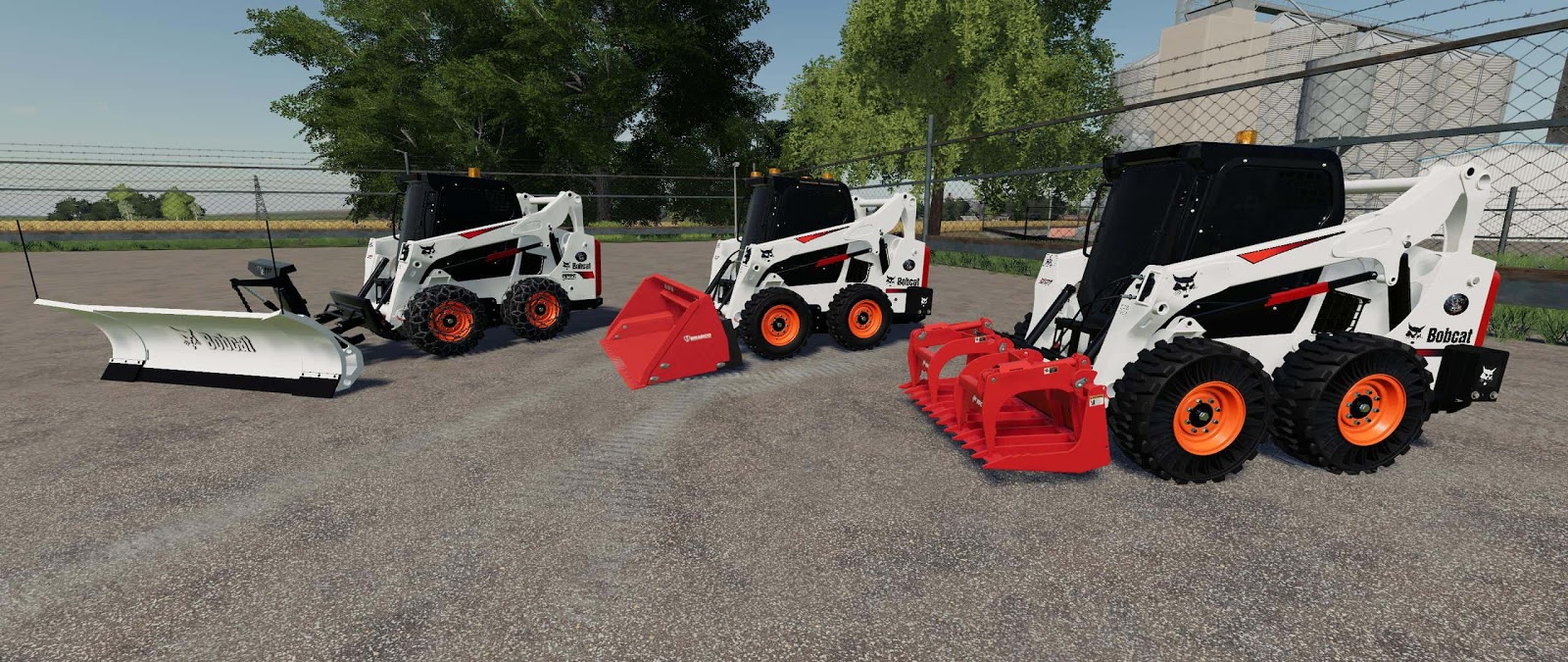 FS19 BOBCAT 590 SERIES SKID STEER PACK v1.3.2 FS 19 & 22 USA Mods