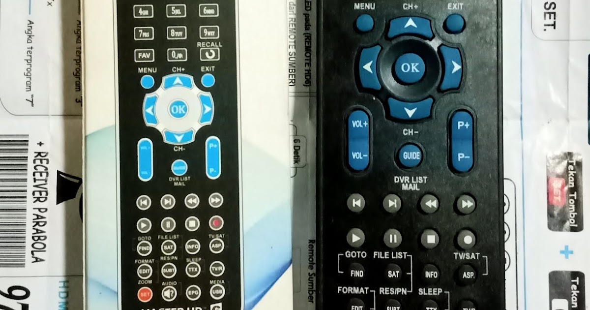 kode remote multi sea c master hd 6