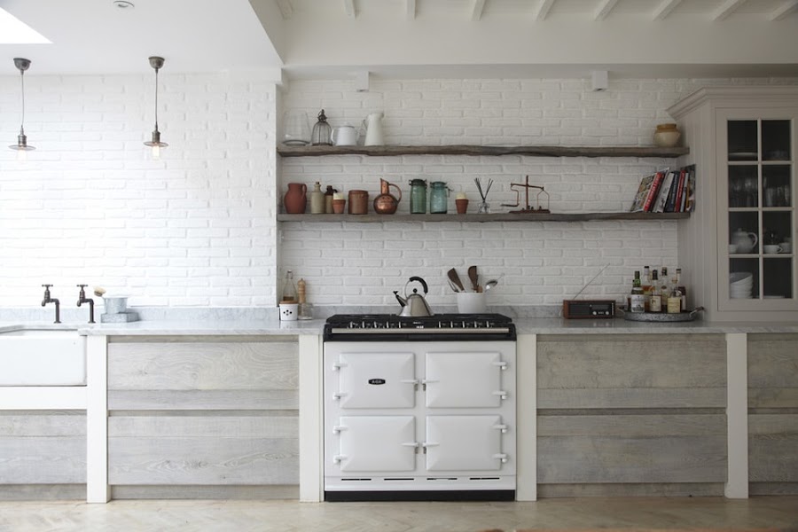 Los estantes: ideales para aportar estilo propio a la cocina | Decoración