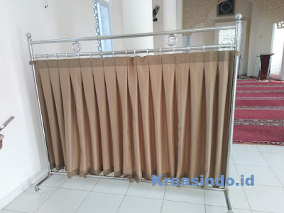 Gambar - gambar warna Kain Hijab Masjid Stainless ini Cocok untuk Pilihan Anda