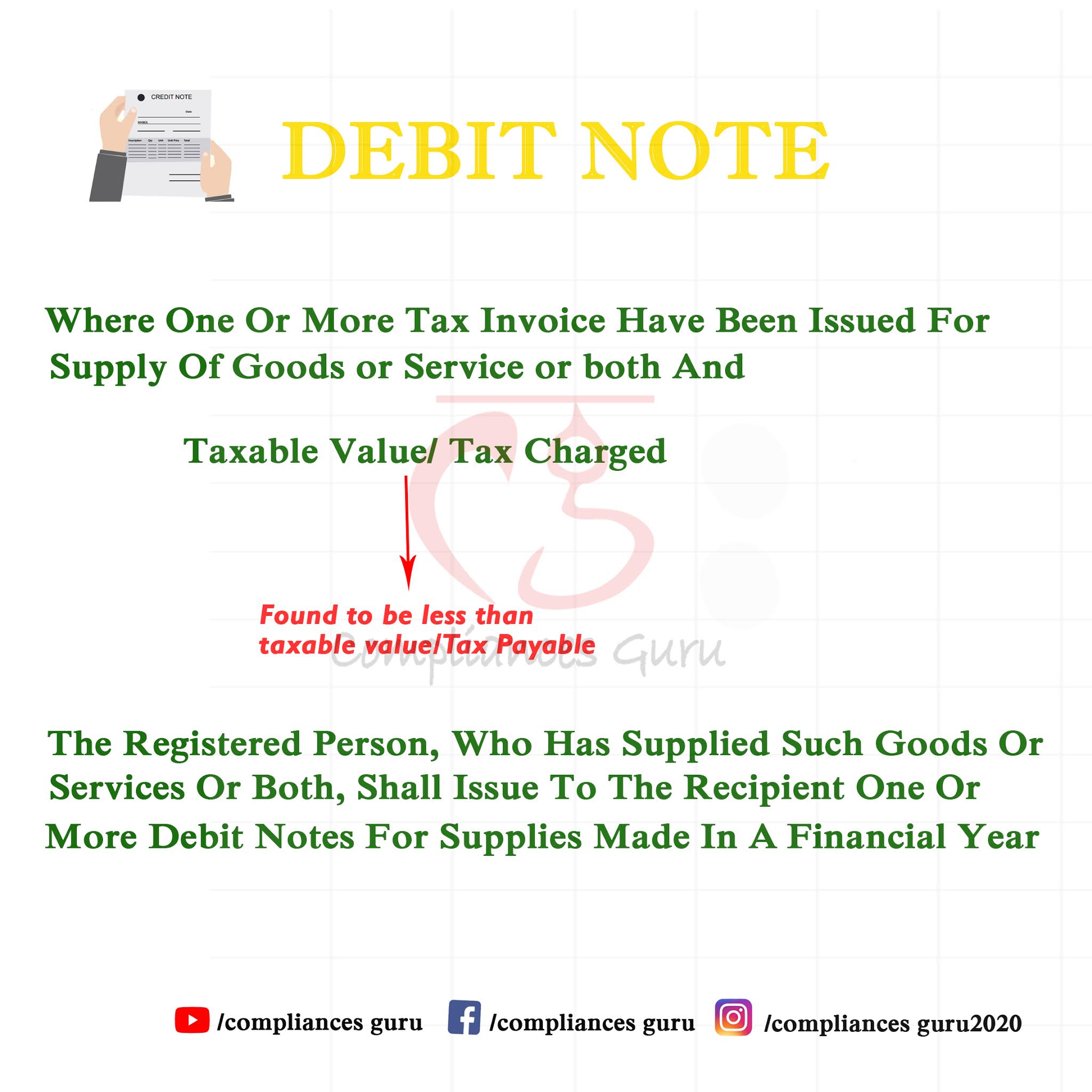 Debit Note